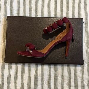 Alaïa Paris “Chamois Bombe” Suede Sandals – Size 36.5 EU / 6.5 US